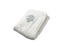 Baby Kapuzenbadetuch » Badetuch 75 x 75 cm » Kleinkind Bade Handtuch mit Kapuze » 100% reine Baumwolle - Weiß
