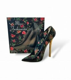 Damen Parfüm » Stiletto mit Blumenmuster 100 ml Eau de Parfum | Tiverton Miss Fashionista Black