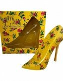 Damen Parfüm | Stiletto mit Blumenmuster 100 ml Eau de Parfum | Tiverton Miss Fashionista Yellow