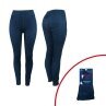 Damen Sommer Leggings » Jeans Optik » Jeggings mit Push-Up Effekt » Damenleggings für Fitness & Alltag - M/L