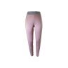 Damen Sport Leggings » melierte Yogahose mit praktischer Tasche » Yogaleggins Formender Effekt - Rosa / S/M