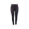 Damen Winter Leggings » Dunkle Jeans Optik » Jeggings mit Push-Up Effekt » Teddy Innenfleece » Damenleggings für Fitness & Alltag - Schwarz-Blau / M/L