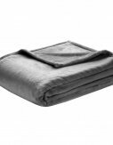 Decke Cashmere Touch | Wohndecke 150 x 200 cm | Flauschige Kuscheldecke [Anthrazit]