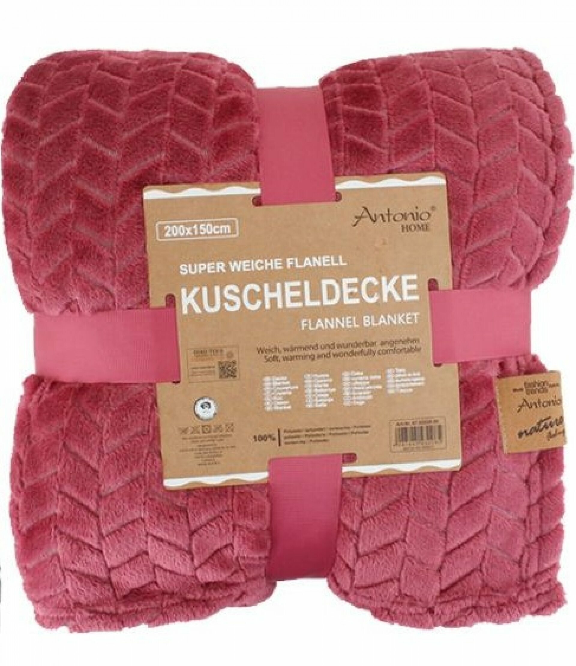 Wohndecke I Kuscheldecke I Flanell Decke Jacquard Fashion 