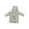 Frottée Baby Bademantel mit Tiergesicht » Morgenmantel & Kleinkinder Badetuch » 100% Baumwolle » mit Kapuze und Gürtel - Bär / 86/92