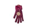 Gefütterte Damen Strickhandschuhe » Teddy Winterhandschuhe » Fingerhandschuhe Super Soft - Pink