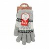 Kinderhandschuhe mit Soft Teddy » gefütterte Kinder Handschuhe » Fingerhandschuhe Angori » Kinder Winterhandschuhe » Strickhandschuhe mit Norweger Ste