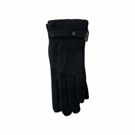 Leichte Winter Damen Handschuhe » Soft Elegant » Winterhandschuhe » Fingerhandschuhe mit Touch-Funktion - Schwarz