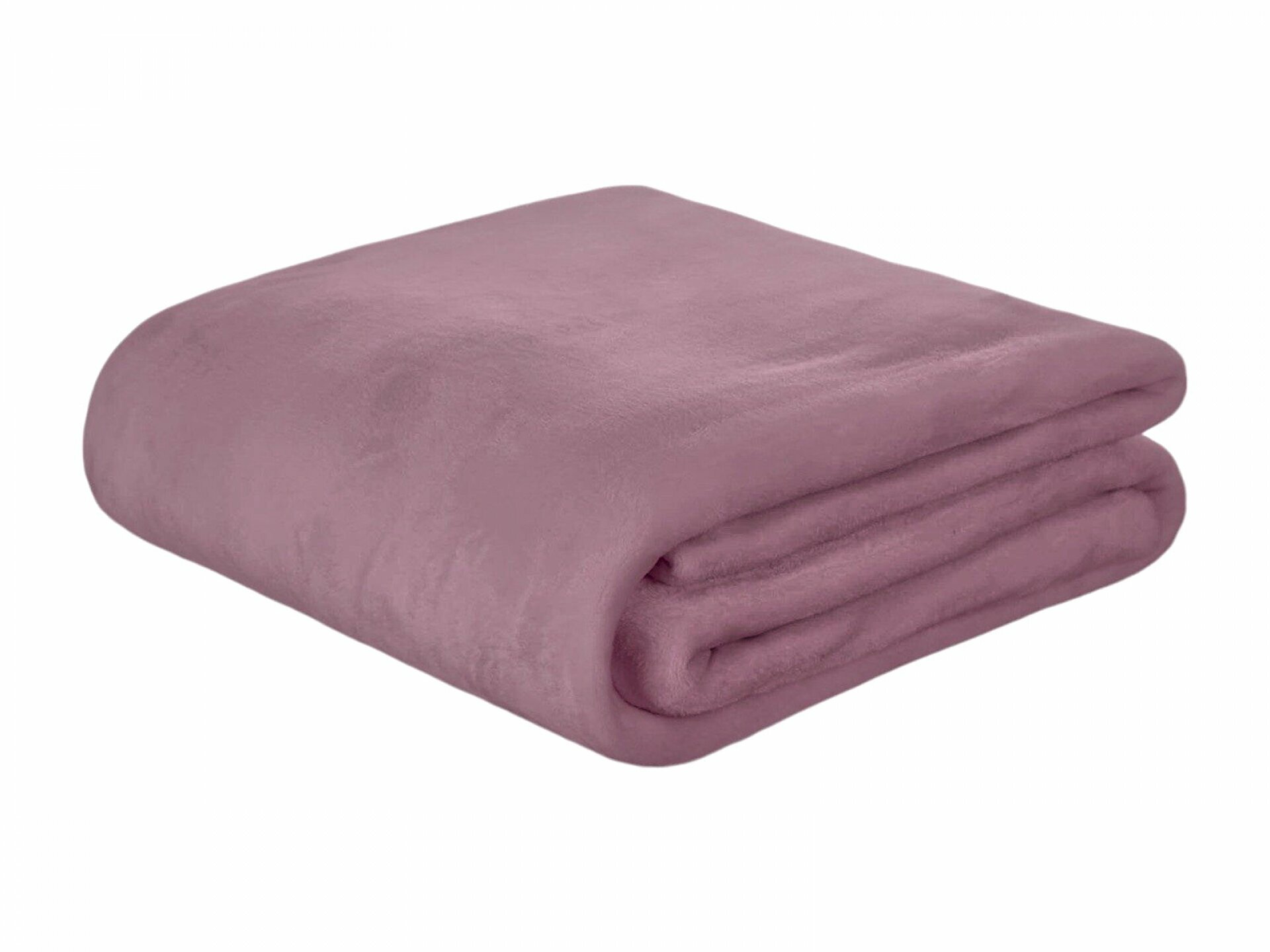 Couchdecke XL » Kuscheldecke 150 x 200 cm » hochwertige Flanelldecke » Microfaser Wohndecke » Tagesdecke Flanell - Altrosa