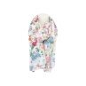 Sommer Damen Schal Blumen » leichter Sommerschal 180 x 80 cm » Halstuch mit Blumenmuster » Damenschal weich & dünn - Motiv 3