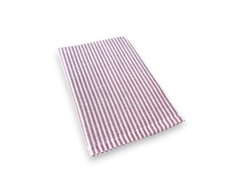 Tischläufer » 45 x 150 cm Tischdecke mit Glitzer Streifen » eleganter Stoff-Tischläufer aus Baumwolle » wiederverwendbar für Hochzeit, Feier & Gastron