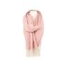 Winter Damen Schal Soft Cashmera » Winterschal Boutique Blume » Damenschal » Fransenschal 180 x 65 cm - Rosa