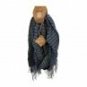 Winter Damen Schal Soft Cashmera » Winterschal Boutique Zic Zac » Damenschal » Fransenschal 180 x 65 cm - Blau