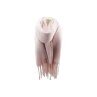 Winter Damen Schal » Winterschal Cashmera Soft Lurex » Fransenschal 180 x 60 cm » warmer Damenschal mit Fransen & feinen Glitzerfäden - Rosa
