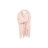Winter Damen Schal » Winterschal Dread Style » Winterfarben » Fransenschal 187 x 50 cm » warmer Damenschal mit dicken Fransen » Hohes Volumen - Rosa