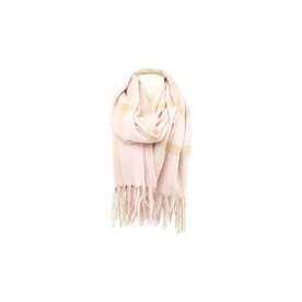 Winter Damen Schal » Winterschal kariert » Cashmera Soft » Damenschal » Fransenschal 180 x 65 cm - Rosa