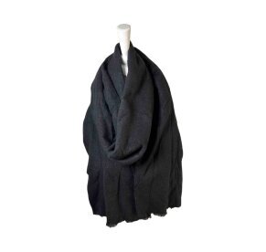 Winter Damen Schal » Winterschal » Winterfarben » Damenschal ca. 65 x 188 cm - Schwarz
