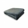 Wohndecke Flanell » XL Kuscheldecke » Tagesdecke 150 x 200 cm » weiche Couchdecke - Anthrazit