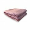Wohndecke Flanell » XL Kuscheldecke » Tagesdecke 150 x 200 cm » weiche Couchdecke - Altrosa