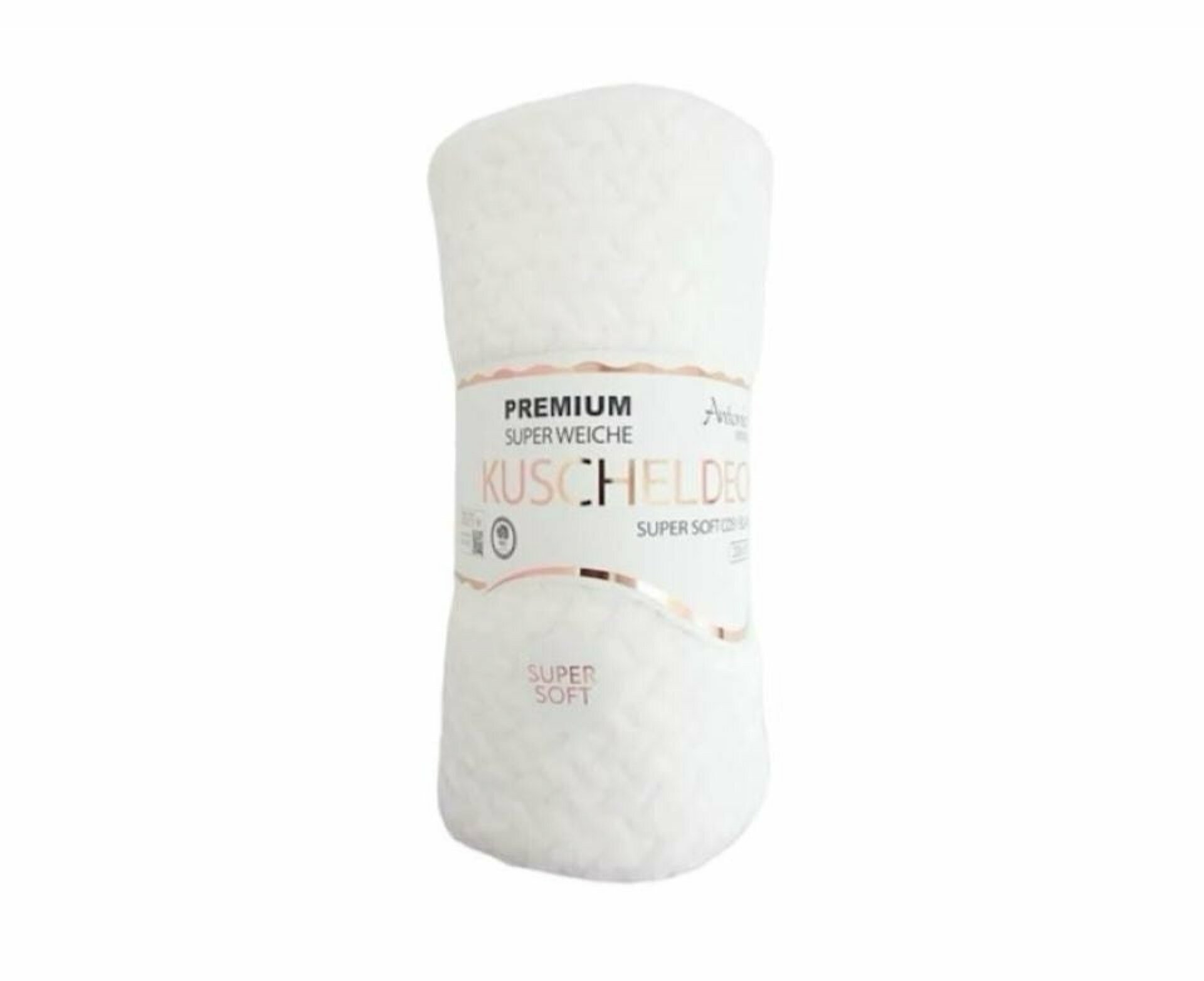Günstige Jacquard Wohndecke » Kuscheldecke 150x200cm » Couchdecke leichter Flanell » Tagesdecke - Weiß