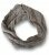 Winter Loop Schal | warm und weich | hochwertiger Wollschal mit Strickmuster [taupe]
